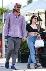 ARIEL WINTER and Luke Benward at Patty