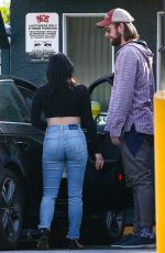 ARIEL WINTER and Luke Benward at Patty