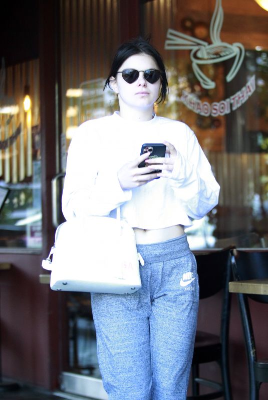 ARIEL WINTER Out for Coffee in Los Angeles 01/13/2020