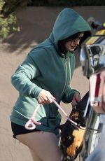 ARIEL WINTER Out with Her Dog in Los Angeles 01/18/2020