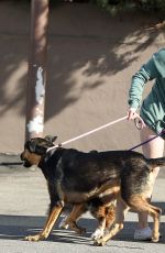 ARIEL WINTER Out with Her Dog in Los Angeles 01/18/2020