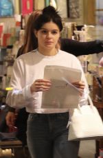 ARIEL WINTER Shopping at Papyrus Store in Los Angeles 01/03/2020