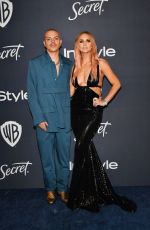 ASHLEE SIMPSON and Evan Ross at Instyle and Warner Bros. Golden Globe Awards Party 01/05/2020