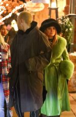 ASHLEE SIMPSON, RHODA and TRACEE ELLIS ROSS Out for Dinner in Aspen 12/27/2019