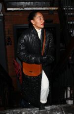 ASHLEE SIMPSON, RHODA and TRACEE ELLIS ROSS Out for Dinner in Aspen 12/27/2019