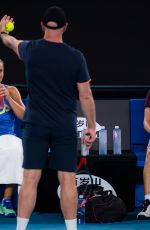 ASHLEIGH BARTY Practices at 2020 Australian Open at Melbourne Park 01/19/2020