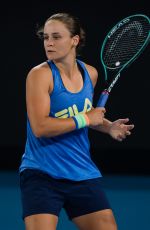 ASHLEIGH BARTY Practices at 2020 Australian Open at Melbourne Park 01/19/2020