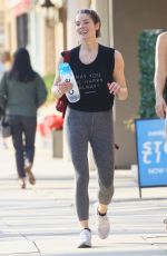 ASHLEY GREENE Out in Sherman Oaks 01/11/2020