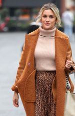ASHLEY ROBERTS Leaves Heart Radio Studios in London 01/22/2020