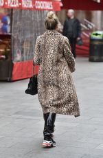 ASHLEY ROBERTS Leaves Heart Radios Studios in London 01/20/2020