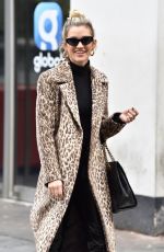 ASHLEY ROBERTS Leaves Heart Radios Studios in London 01/20/2020