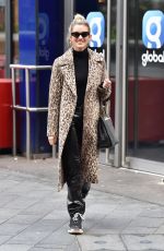 ASHLEY ROBERTS Leaves Heart Radios Studios in London 01/20/2020