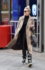 ASHLEY ROBERTS Leaves Heart Radios Studios in London 01/20/2020