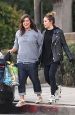 ASHLEY TISDALE and SABRINA JALEES Out for Lunch in Los Angeles 01/16/2020