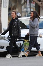 ASHLEY TISDALE and SABRINA JALEES Out for Lunch in Los Angeles 01/16/2020