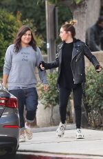 ASHLEY TISDALE and SABRINA JALEES Out for Lunch in Los Angeles 01/16/2020