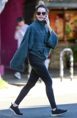 ASHLEY TISDALE Make up Free After Workout in Los Feliz 01/04/2020