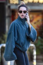 ASHLEY TISDALE Make up Free After Workout in Los Feliz 01/04/2020