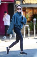 ASHLEY TISDALE Make up Free After Workout in Los Feliz 01/04/2020