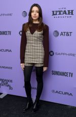 AUBREY PLAZA at Black Bear Premiere at 2020 Sundance Film Festival 01/24/2020