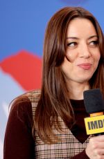 AUBREY PLAZA at Imdb Studio at Sundance Film Festival 01/24/2020