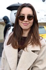 AUBREY PLAZA Out in Park City 01/24/2020