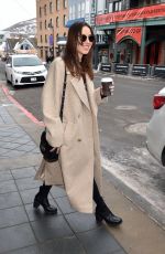 AUBREY PLAZA Out in Park City 01/24/2020