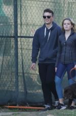 AVA PHILLIPPE Out with Her Boyfriend in Brentwood 01/13/2020