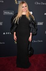 AVRIL LAVIGNE at Recording Academy and Clive Davis Pre-Grammy Gala in Beverly Hills 01/25/2020