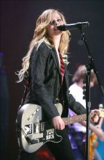 AVRIL LAVIGNE Performs at Tsunami Relief Benefit Concert in Vancouver 01/29/2005