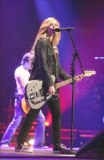 AVRIL LAVIGNE Performs at Tsunami Relief Benefit Concert in Vancouver 01/29/2005