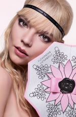 AYA TAYLOR-JOY for Viktor&Rolf Flowerbomb Fragrance, December 2019/January 2020