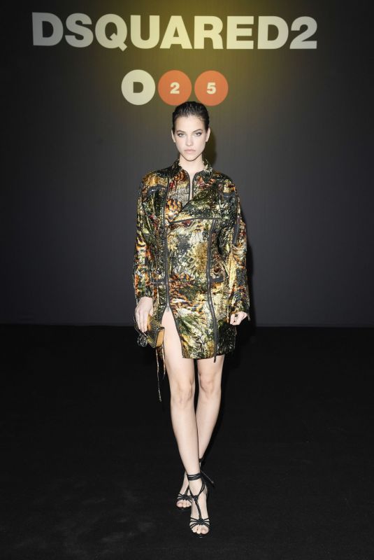 BARBARA PALVIN at Dsquared2 Fashion Show in Milan 01/10/2020