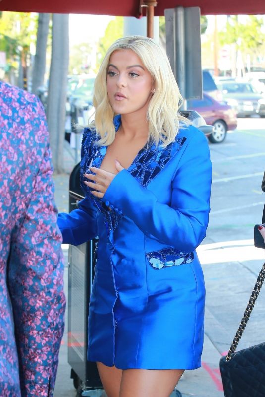 BEBE REXHA Arrives at Women in Harmony Pre-Grammy Party in West Hollywood 01/24/2020