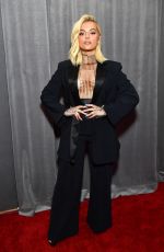 BEBE REXHA at Grammy Awards 2020 in Los Angeles 01/26/2020