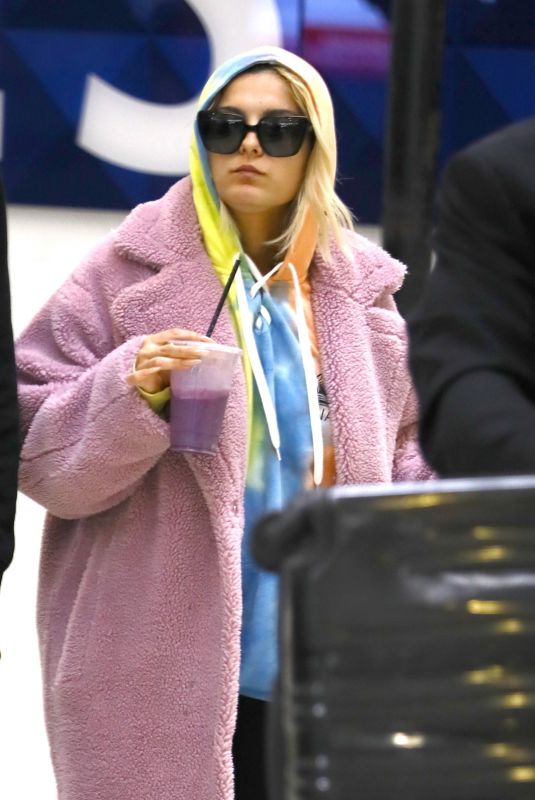 BEBE REXHA at Los Angeles International Airport 01/03/2020