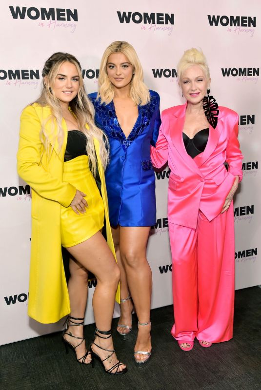 BEBE REXHA, MADISON LOVE, ALLIE X, JUDE DEMOREST, CYNDI LAUPER and JOJO LEVESQUE 3rd Annual Women in Harmony Luncheon in West Hollywood 01/24/2020