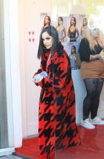 BECKY G Arrives at a Meet and Greet in Hollywood 01/14/2020