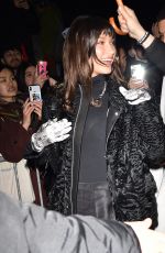 BELLA HADID Arrives at Dior Dashion Show at PFW in Paris 01/17/2020