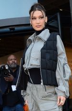 BELLA HADID Arrives at Palais De Tokyo in Paris 01/16/2020