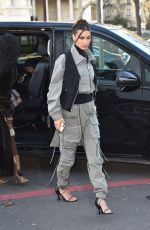 BELLA HADID Arrives at Palais De Tokyo in Paris 01/16/2020