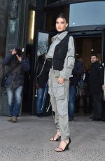 BELLA HADID Arrives at Palais De Tokyo in Paris 01/16/2020