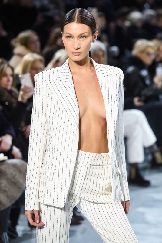 BELLA HADID at Alexandre Vauthier Runway Show in Paris 01/21/2020