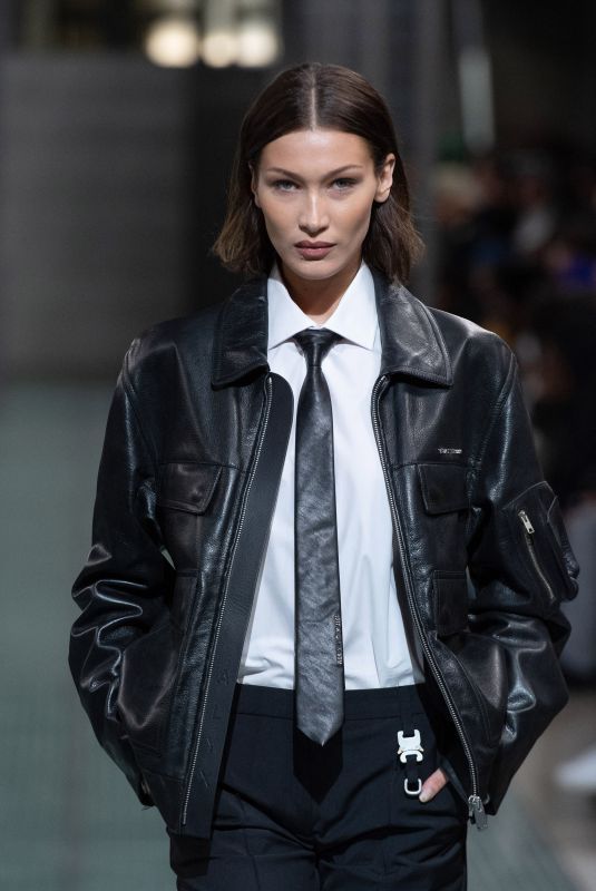 BELLA HADID at Alyx Menswear Fall/Winter 2020/2021 Show at Paris Fashion Week 01/19/2020