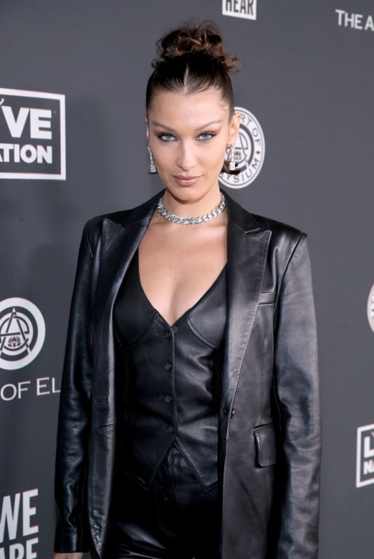 BELLA HADID at Art of Elysium Presents We Are Hear’s Heaven 2020 in Los Angeles 01/04/2020