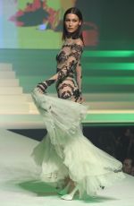 BELLA HADID at Jean-Paul Gualtier Haute Couture Show in Paris 01/22/2020