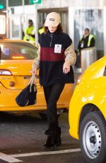 BELLA HADID at JFK Airport in New York 01/23/2020
