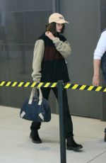 BELLA HADID at JFK Airport in New York 01/23/2020