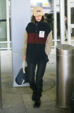 BELLA HADID at JFK Airport in New York 01/23/2020