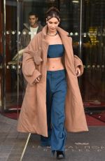 BELLA HADID Heading to Louis Vuitton Fashion Show in Paris 01/16/2020